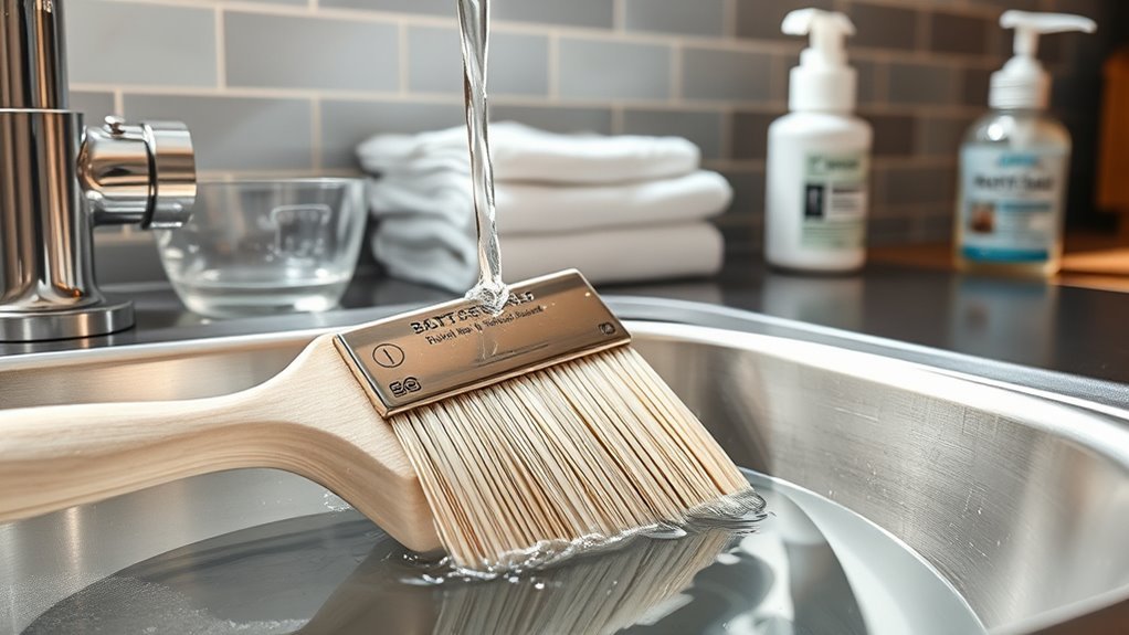 rinse soap brush reshape