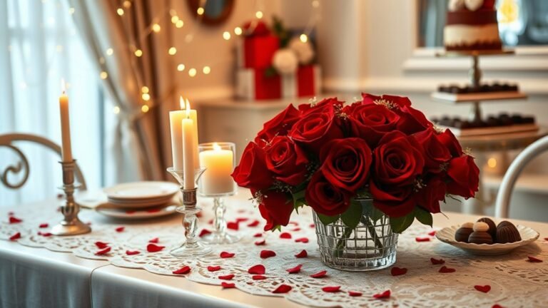 romantic 30th anniversary decorations