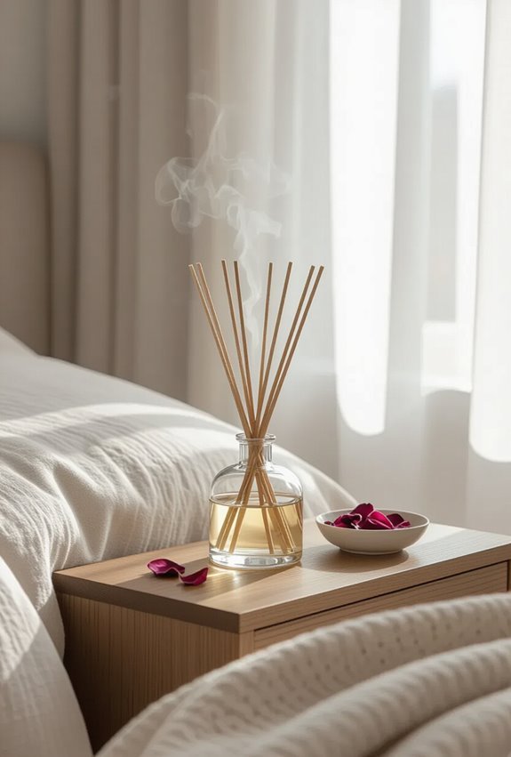 romantic scented diffuser ambiance