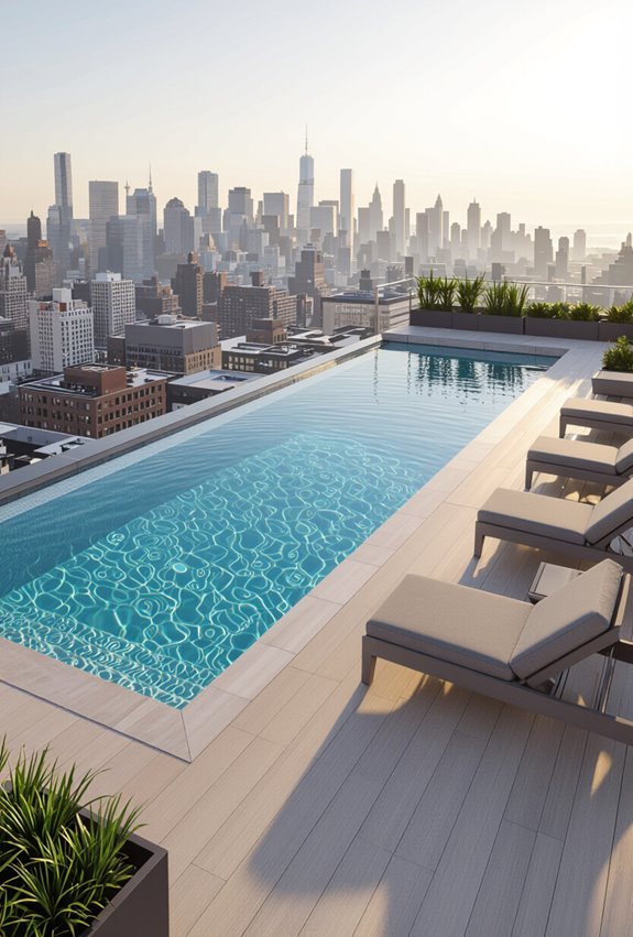 rooftop landscaped waterproofed private oasis