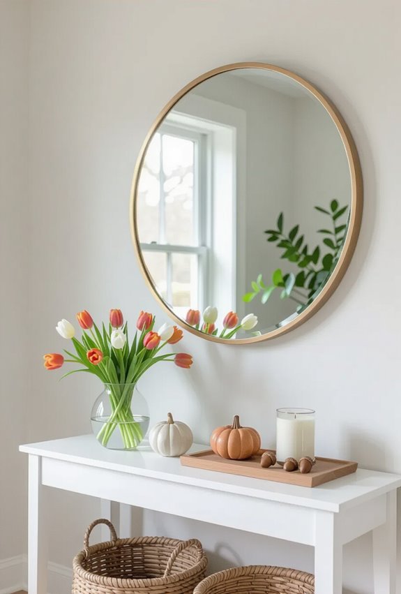 rotate mirrors with seasons