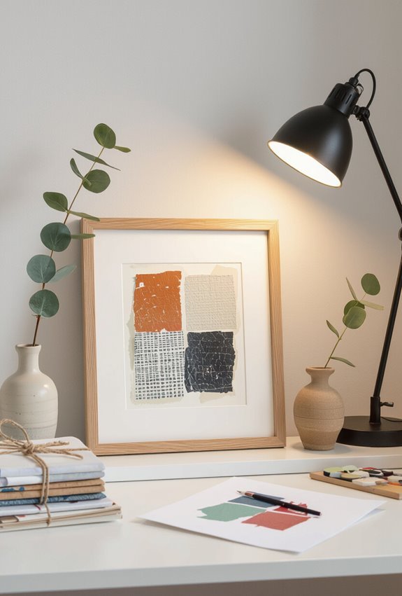 rotating framed student artexchange