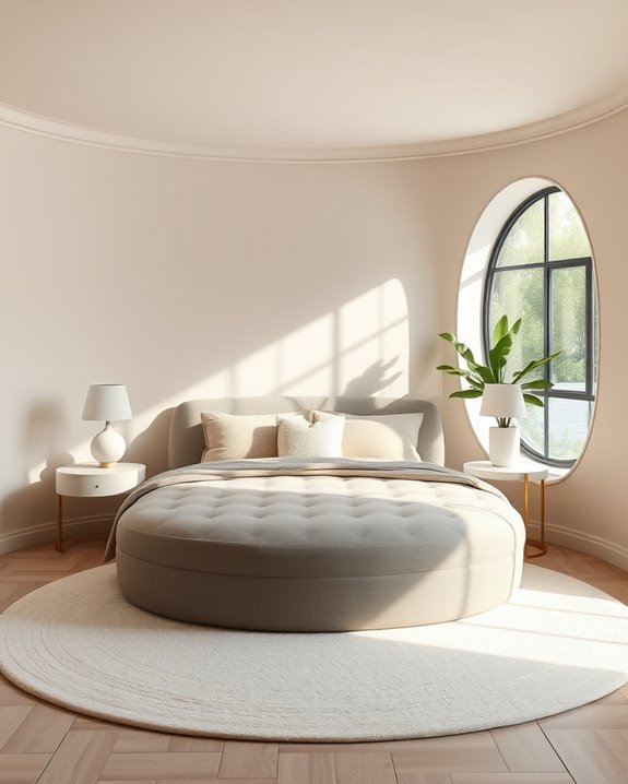 rounded accent wall ideas