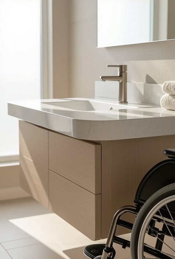 rounded cushioned countertop edges