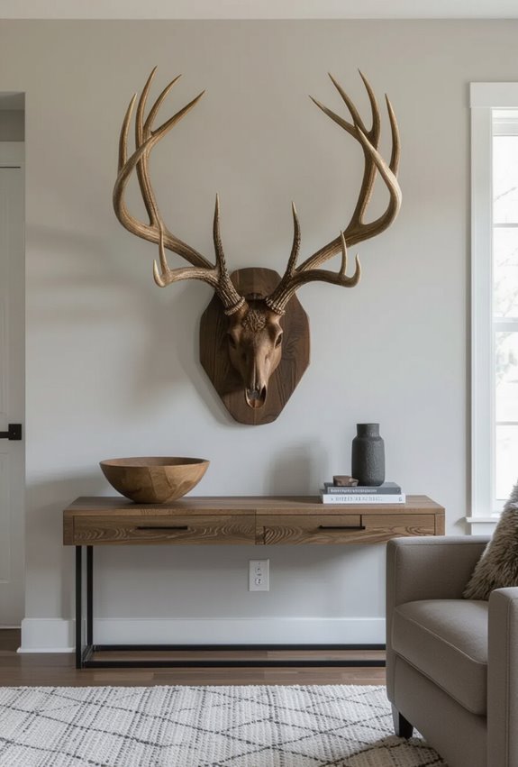 rugged nature inspired wall decor