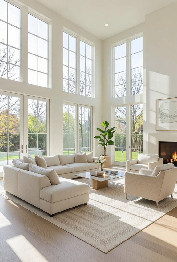 rugs define zones add warmth