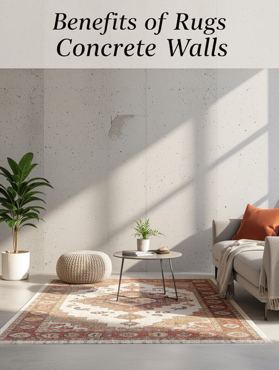 rugs soften and warm