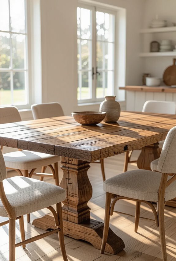 rustic antique butcher block charm