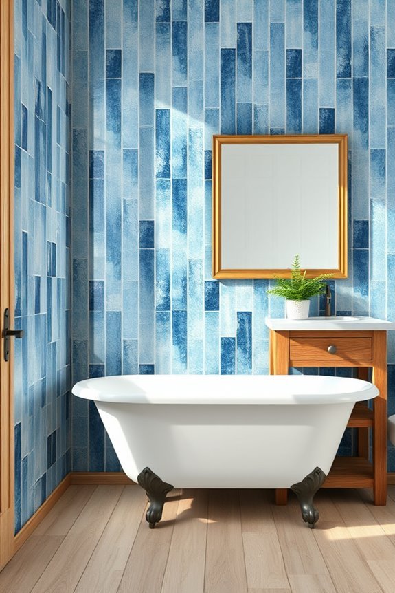 rustic blue country charm
