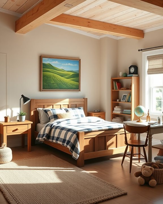 rustic charm and warmth