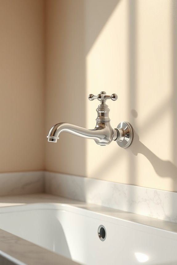 rustic charm bathroom faucet