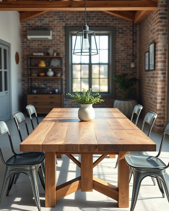 rustic charm dining centerpiece