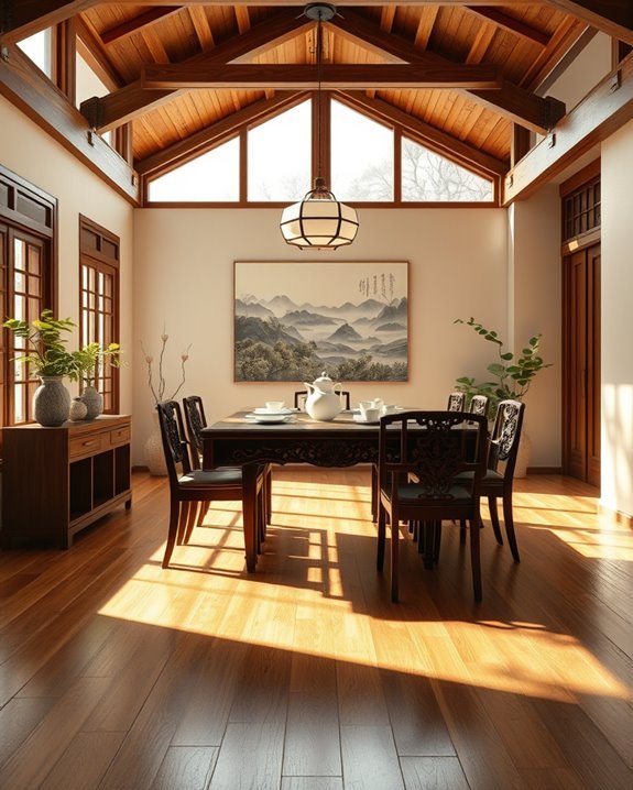 rustic charm for dining