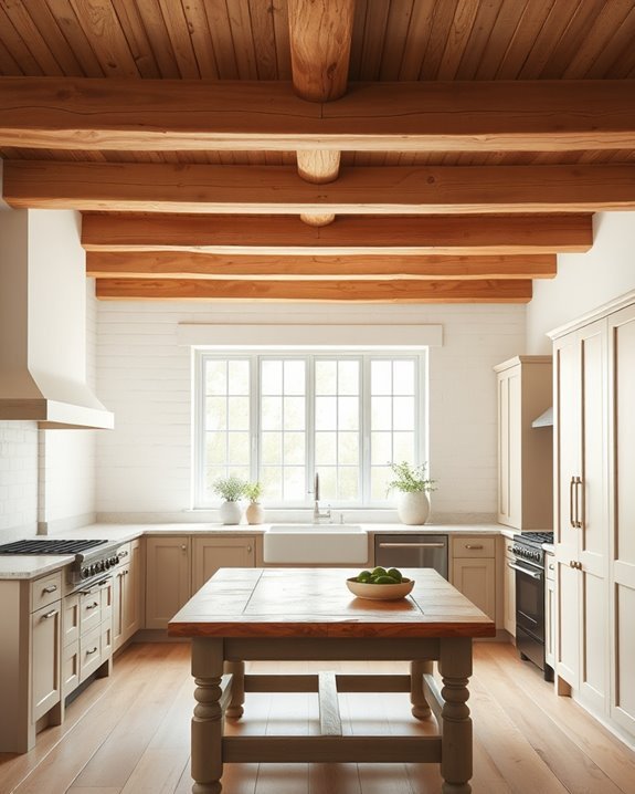 rustic charm in kitchens