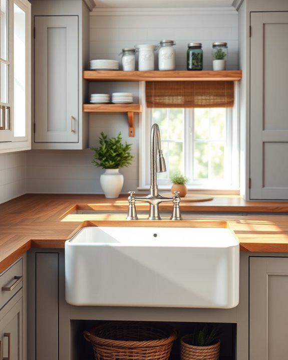rustic charm kitchen sinks