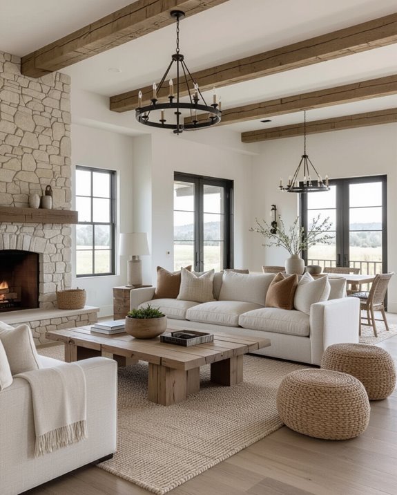 rustic charm meets contemporary