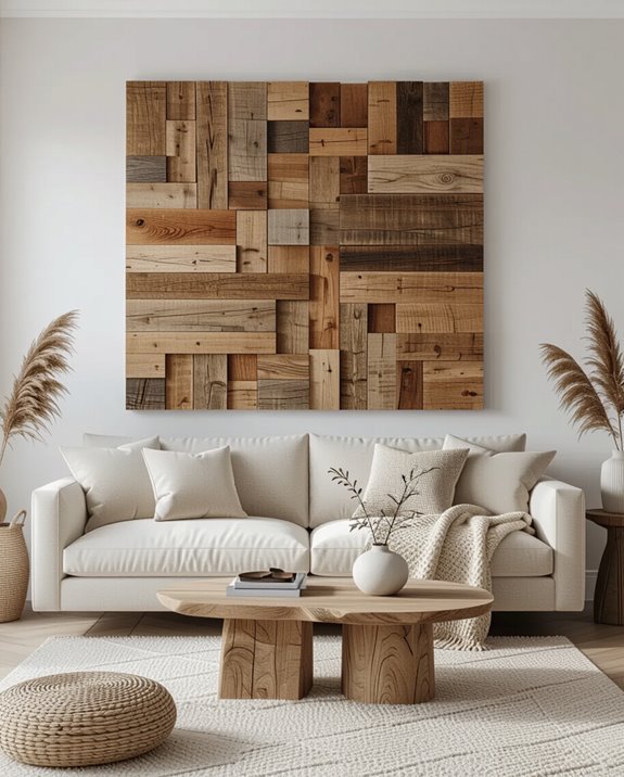 rustic eco friendly wall art