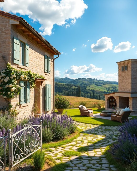 rustic elegance and warmth