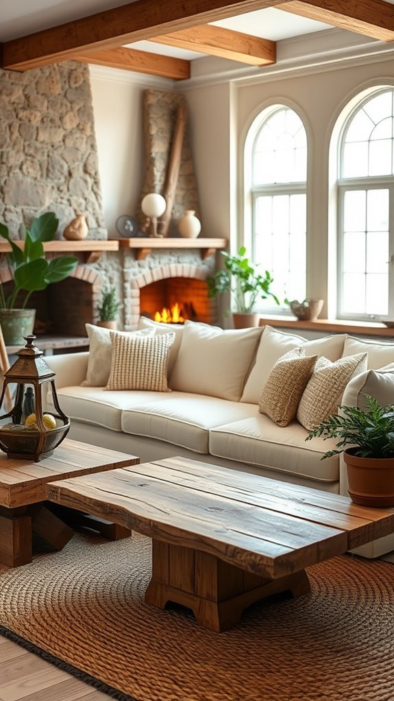rustic elegance with ivory