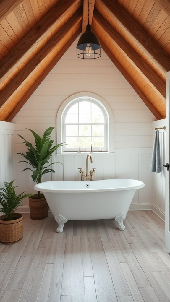 rustic farmhouse bathroom charm