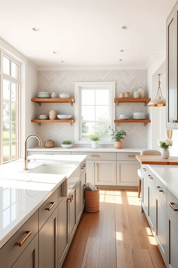 rustic farmhouse kitchen decor