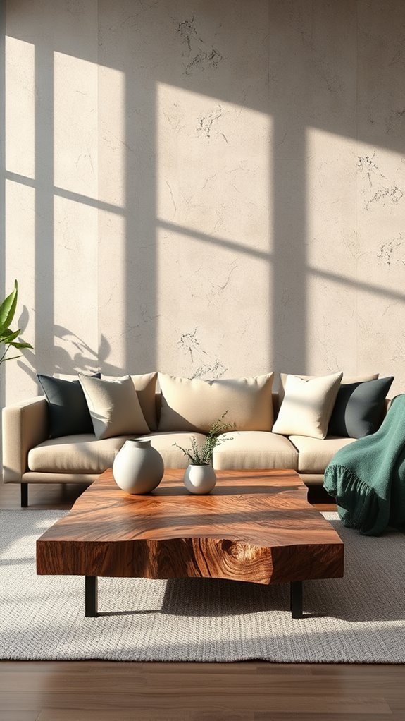 rustic modern cement plaster fusion