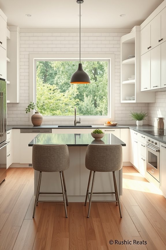 rustic modern kitchen design