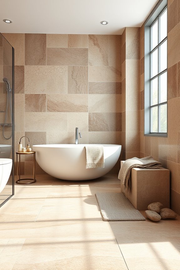 rustic natural stone tiles