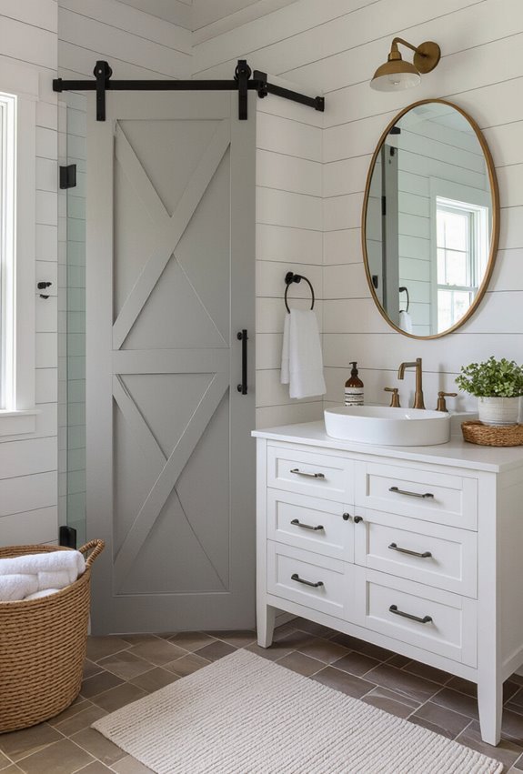 rustic sliding barn door