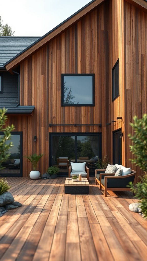 rustic timber cladding benefits