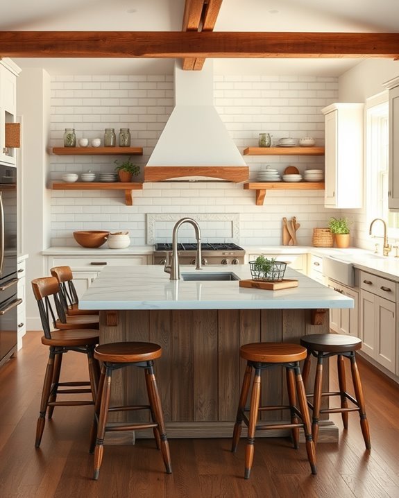 rustic warmth and nostalgia