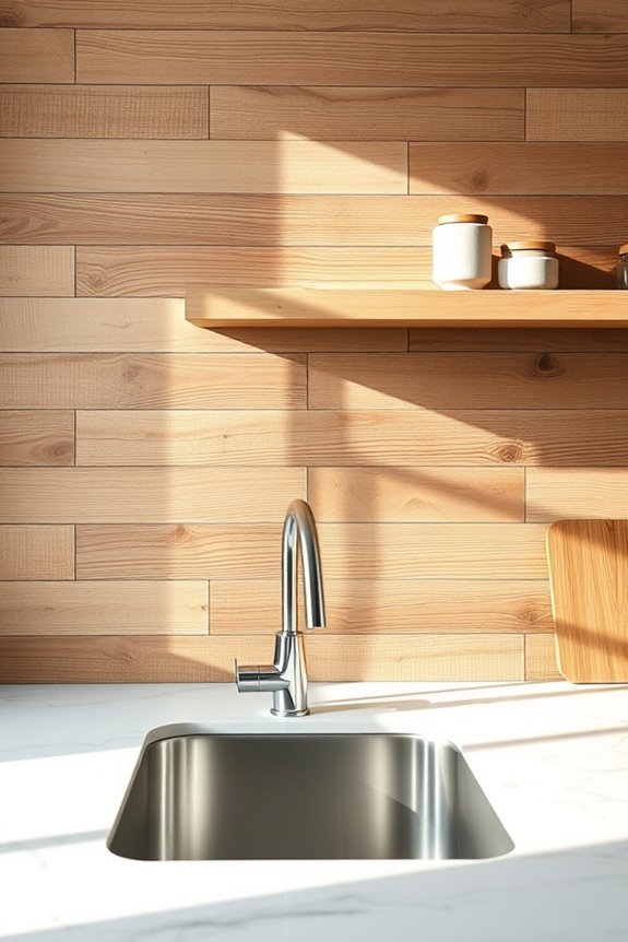 rustic warmth for kitchens