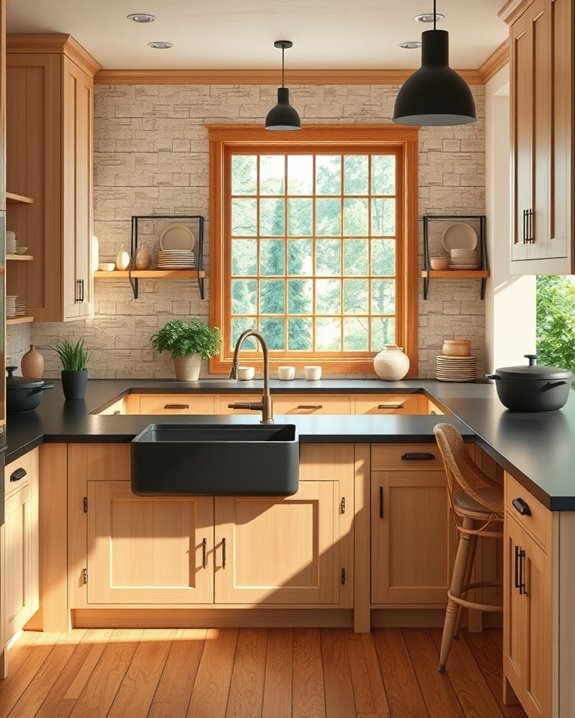 rustic warmth through beige
