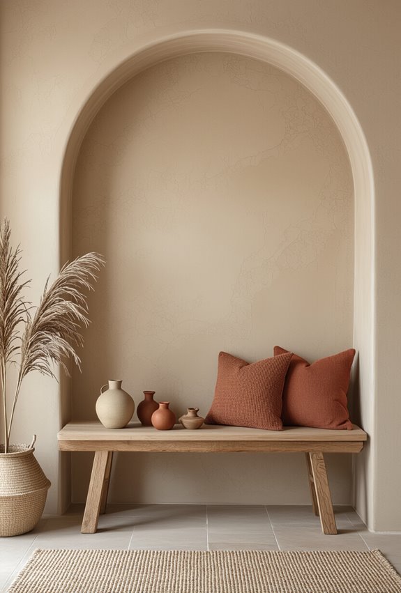 rustic weather resistant stucco walls