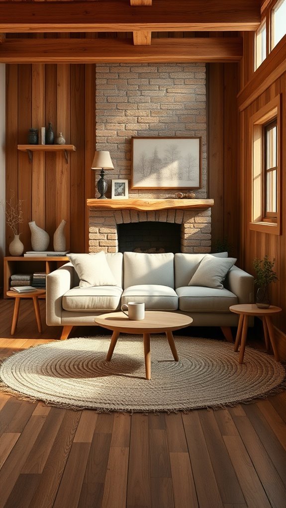 rustic wood elements decor