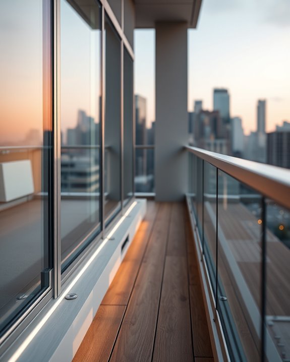 safe and stylish railings