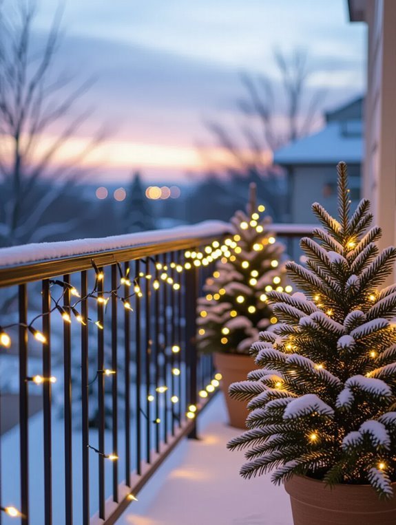 safe christmas light hanging