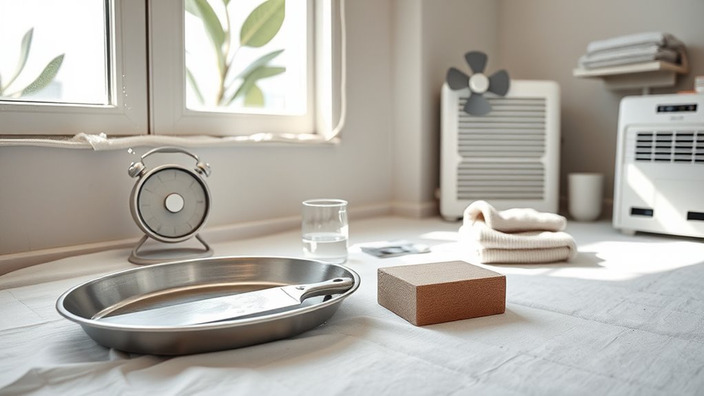 safe drying tips for drywall