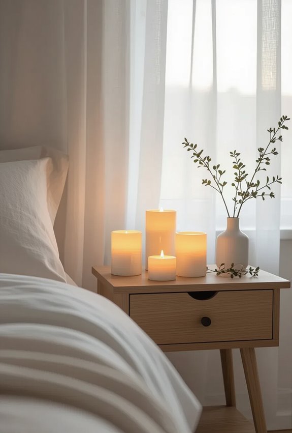 safe flickering scented ambiance