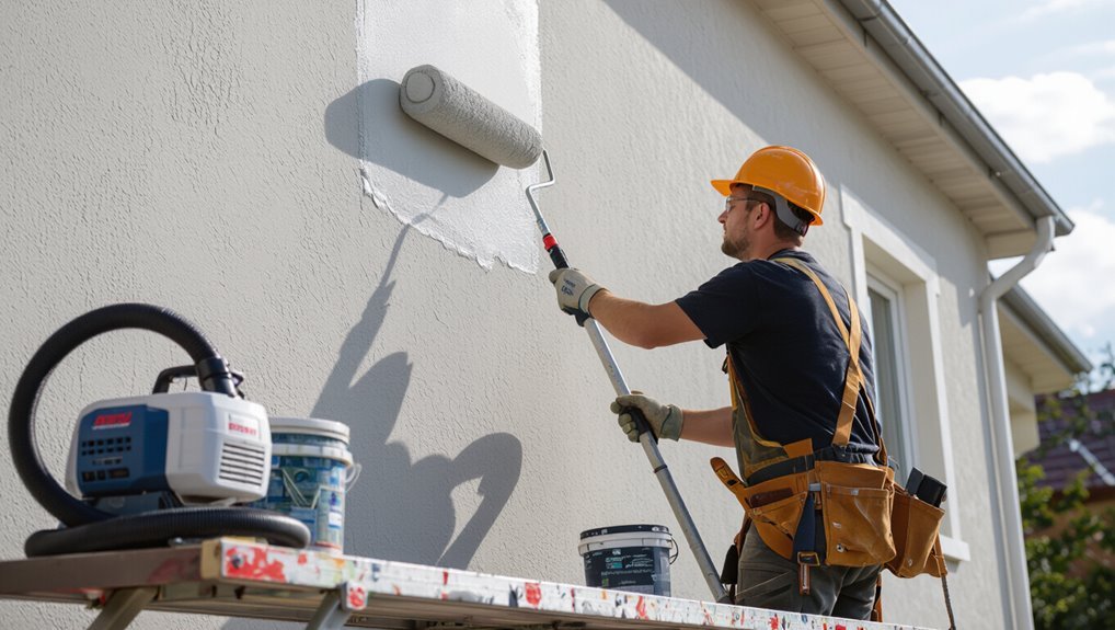 safe height painting techniques