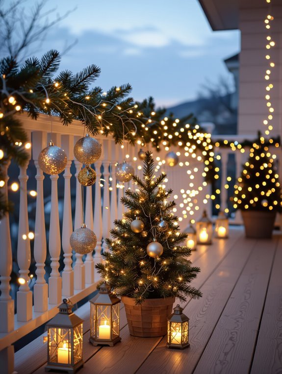 safe outdoor balcony lighting