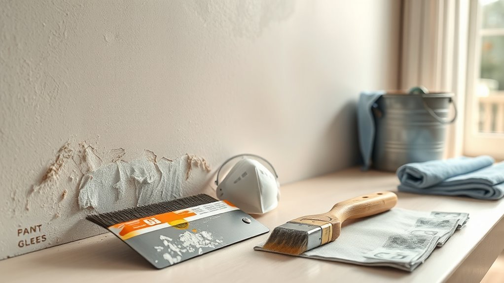 safe paint removal steps