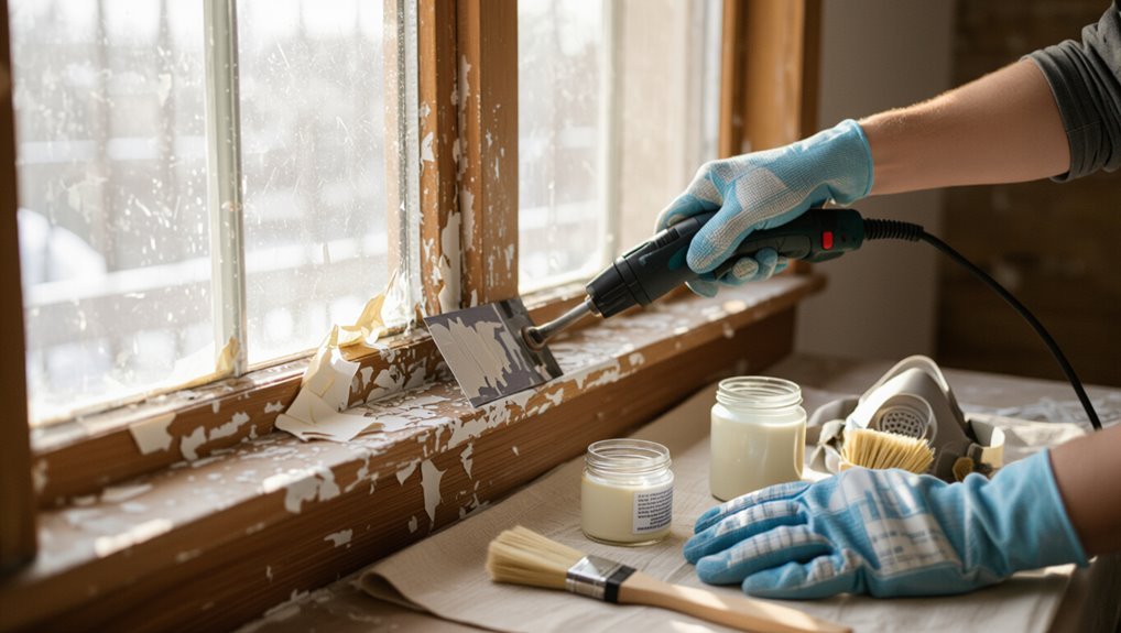 safe paint removal steps