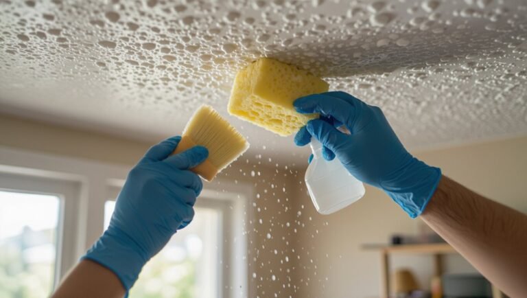 safe popcorn ceiling removal