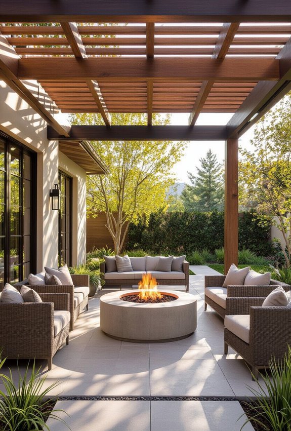 safe ventilated fire feature