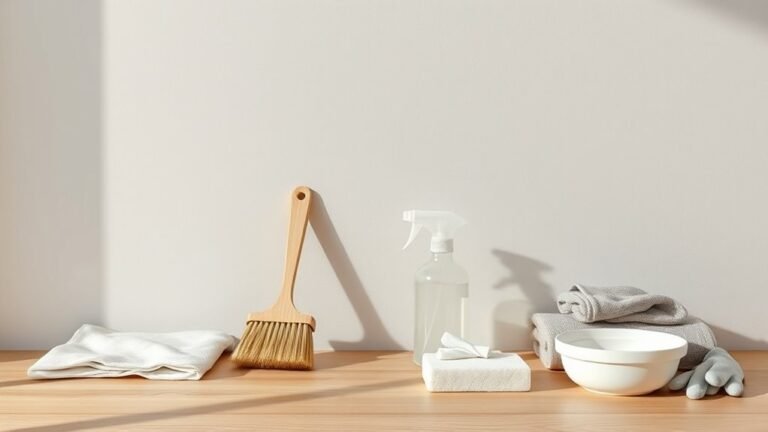 safe wall cleaning checklist