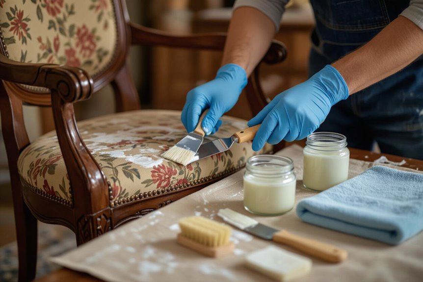 safely remove latex paint