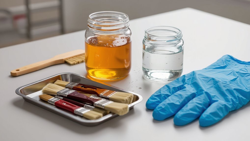 safety gear and ventilation