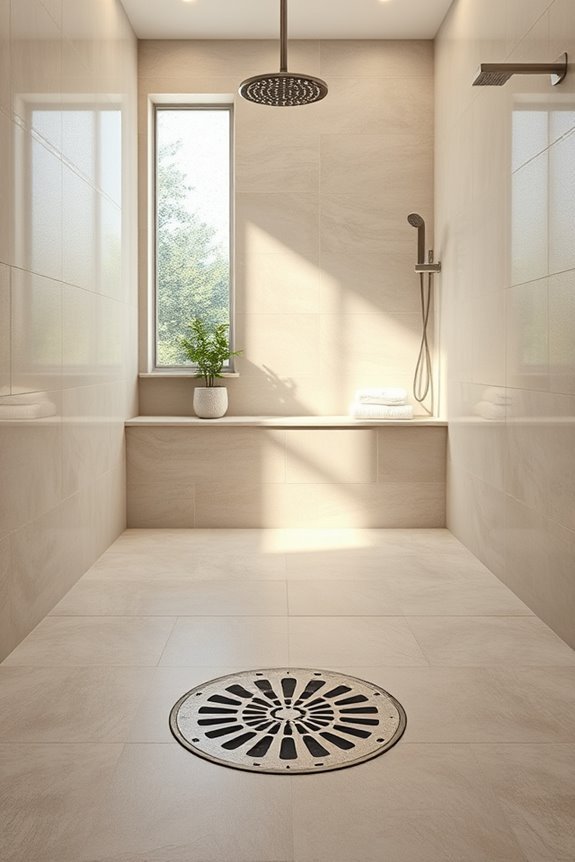 safety with anti slip tiles