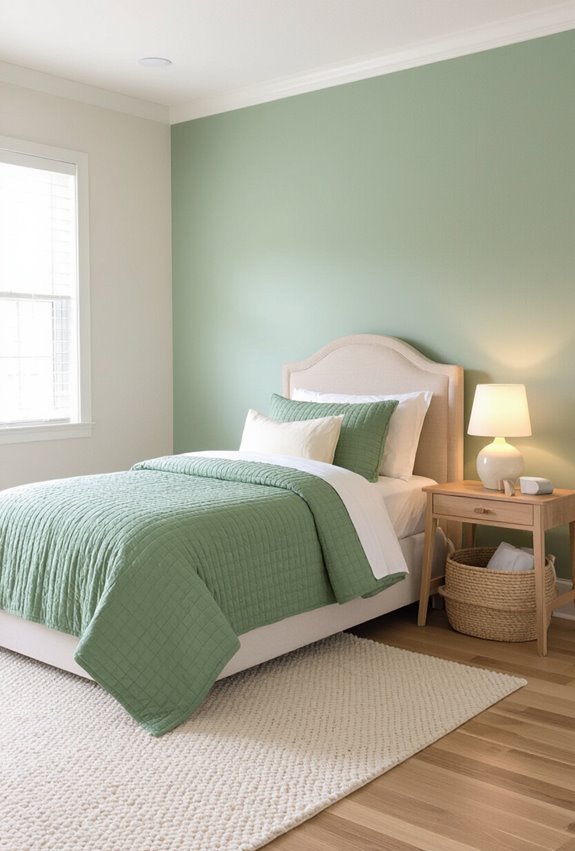 sage cream playful storage lighting